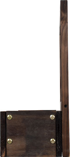 GloboStar Sikinos Wooden Brown Planter Box 38x38x45cm