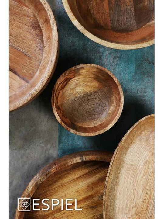 Espiel Wooden Pizza Serving Platter 39.37x39.37x5.08cm