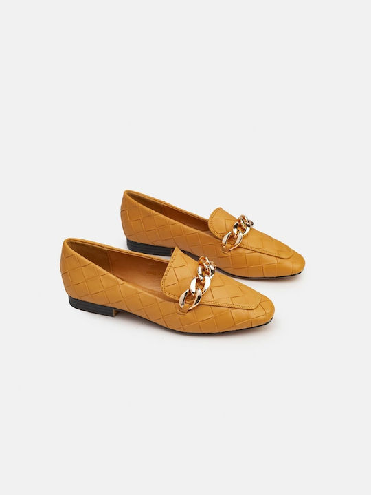 InShoes Damen Loafers in Braun Farbe