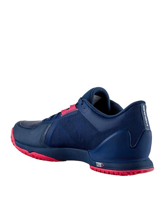 Head Sprint Pro 3.5 Women's Tennis Shoes for All Courts Blue