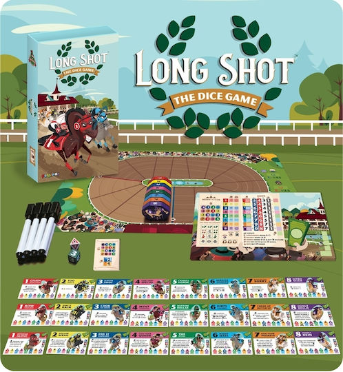 Настолна игра Long Shot: The Dice Game за 1-8 играчи 14+ години (EN) Perplext