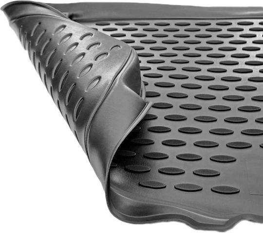 Novline Set of Front and Rear Mats 4pcs Tray Type for Audi A1 (8X) 5D Sportback 2014 Black