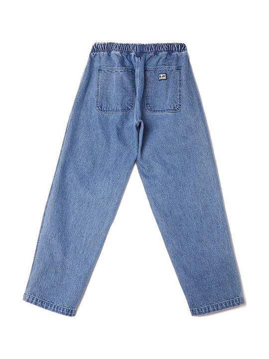 Herren Jeanshosen mit Entspannt Anwendung Blau