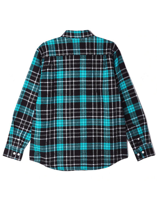 OBEY LESTER HEAVY WEIGHT FLANNEL SHIRT MULTICOLORED Obey multicolored 181210291