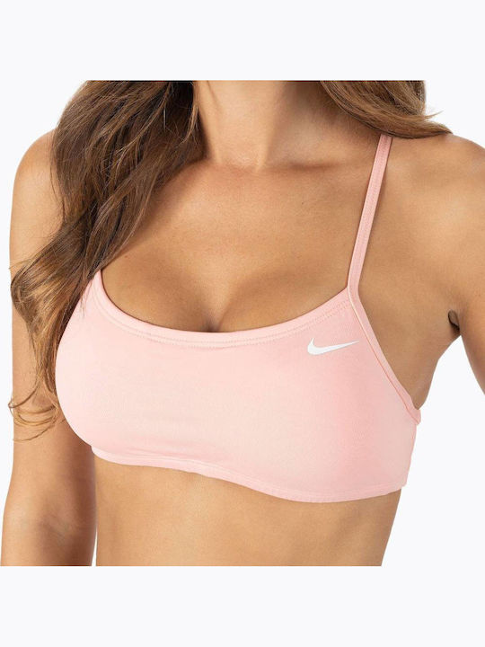 Essential Racerback Set Bikini Μπουστάκι Ροζ