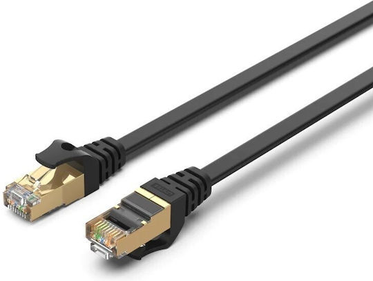 Unitek Flat U/UTP Cat.7 (10Gbps) Network Cable Ethernet 20m Black