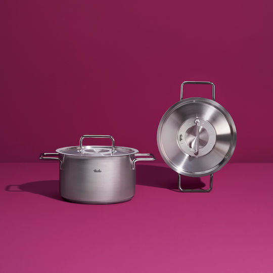 Fissler Pure Βαθιά Ανοξείδωτη Κατσαρόλα 5.7lt / 24cm