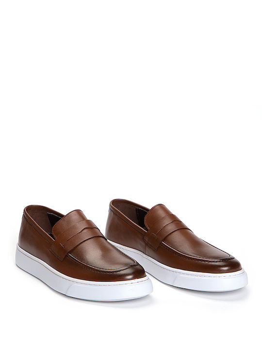 Kaiserhoff Leather Loafers Shoes Kaiserhoff Tan