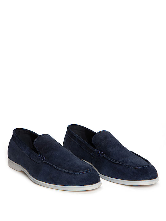 Kaiserhoff Blue Suede Loafers