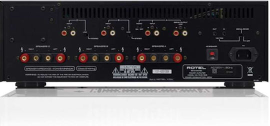 Rotel RMB-1506 Power Amplifier Hi-Fi Amplifier Stereo 80W/4Ω 50W/8Ω Black