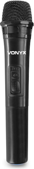 Vonyx Vonyx Karaoke-Lautsprecher mit Kabellosem Mikrofon VSA700-BP 174.060 Combo Schwarz