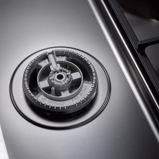 La Germania CLS6 4C 81 C X GPL Gasherd 65Es B59.5cm. Inox