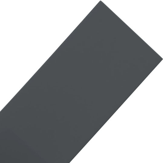 vidaXL Plastic Garden Border in Gray Color 15cm x 10.0m