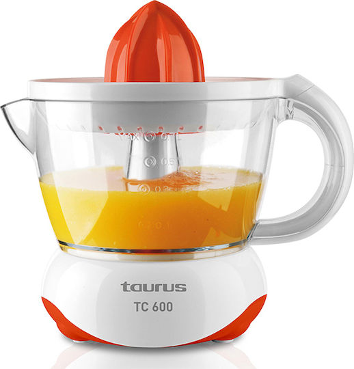 Taurus TC-600 Electric Juicer 40W with 700ml Capacity Orange