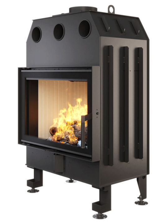 Saven Energy Eco Kaminofen Holz 15.1kW Gerade mit einer zu öffnenden Tür Geschlossenes Ausdehnungsgefäß