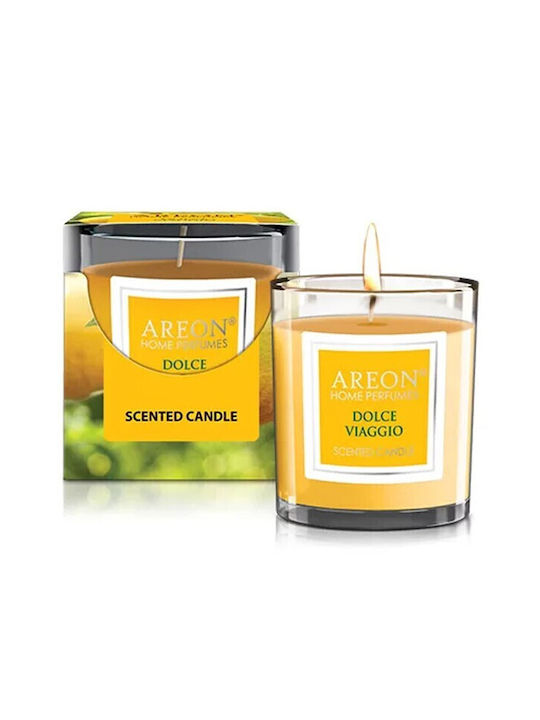 Areon Scented Candle Areon Jar Yellow 120gr 1pcs