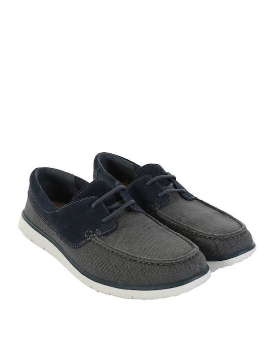 Herren Mokassins Navy Blue