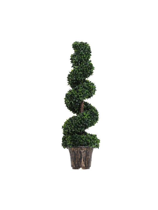 Изкуствено дърво за външно пространство Buxus (Обща кутия) Green 112см Outsunny