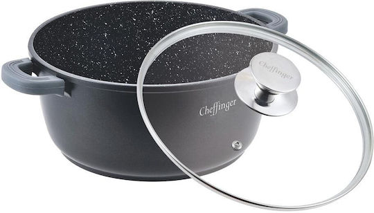 Cheffinger Βαθιά Κατσαρόλα από Αλουμίνιο 32cm