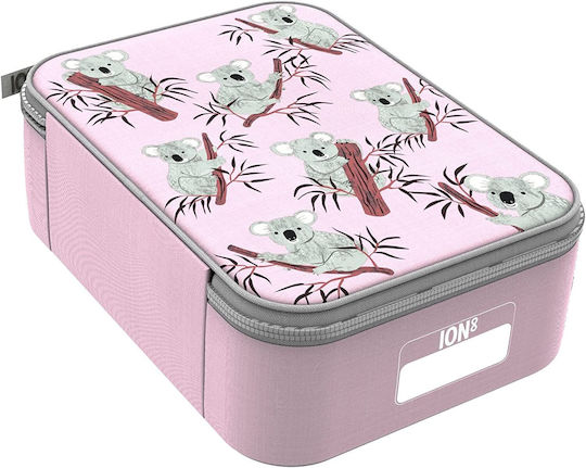Ion8 School Lunch Bag Insulated Handbag 4.2 Litres Pink 19.5x8x26.5cm