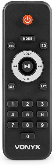 Vonyx Караоке Система с Безжични Микрофони VSA500-BP 174.058 Черен
