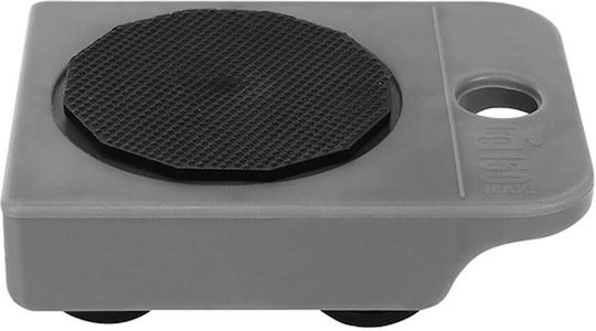 SPM Furniture Lifter 5τμχ Bigstren Set 4 Bases Lever Movement Household Appliances Furniture Weight Up To for Weight Load up to 150kg Gray