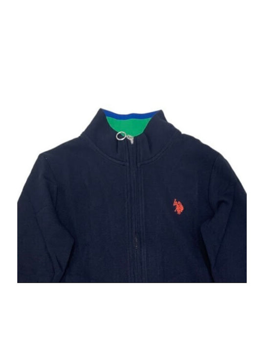 U.S. Polo Assn. Kinder-Strickjacke Blau