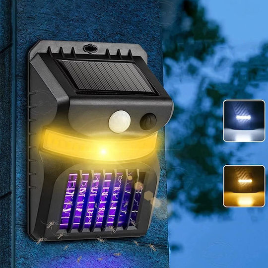W792-1 Wall Mounted Solar Light Cold White 6000K with Motion Sensor and Photocell 15cmx10cmx5cmcm
