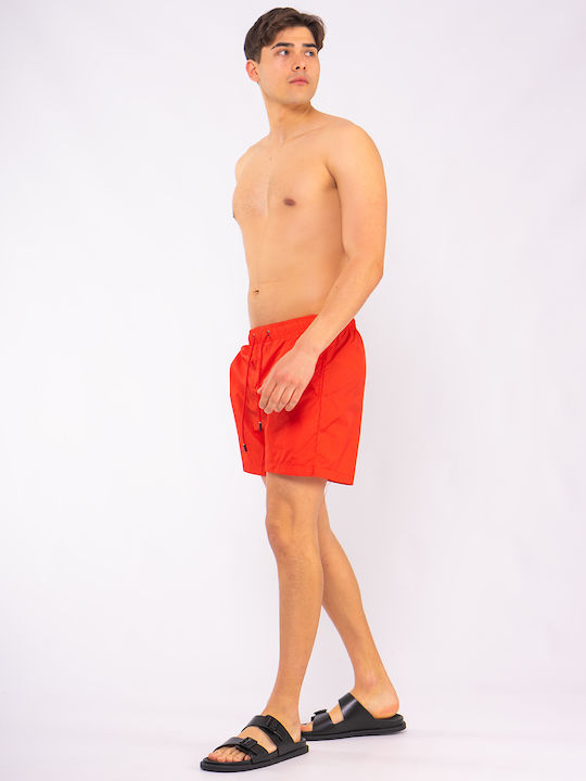 Men's Bermuda shorts monochrome | MW100 Wade - Red