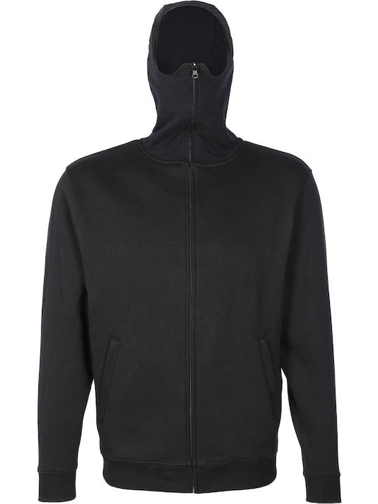 STYLEFILE NINJA HOODED ZIPPER KJ12Z00201 BLACK Stylefile black