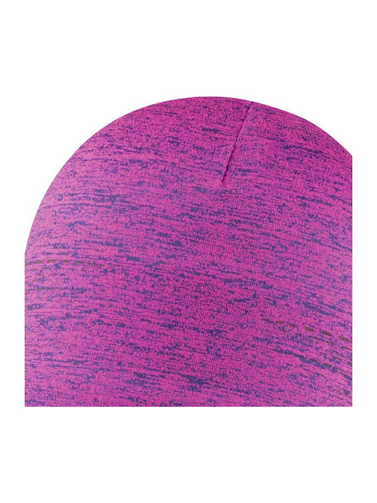 Knitted Beanie Cap Fuchsia .10.00