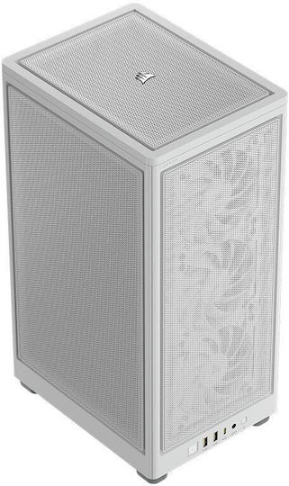 Corsair 2000D Airflow Mini Tower Κουτί Υπολογιστή Λευκό