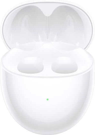 Huawei FreeBuds 5 Bluetooth Handsfree Ακουστικά με Αντοχή στον Ιδρώτα και Θήκη Φόρτισης Ceramic White