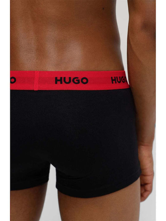 Hugo Boss Boxeri pentru bărbați Multicolor 3Pachet