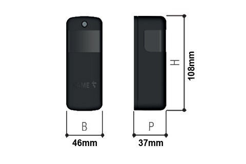 CAME DXR 10 BAP Wired Garage Door Photocell Sensor with Range 10m