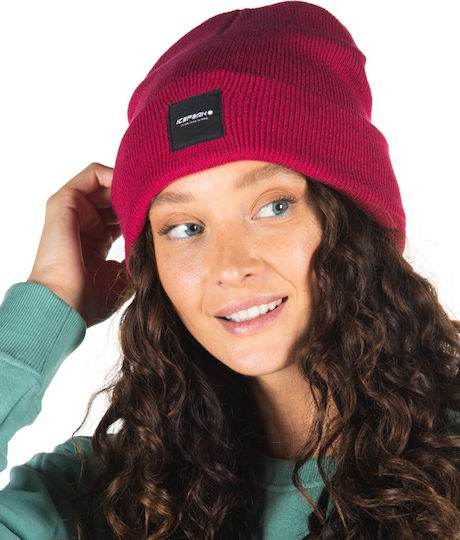 Harcourt Beanie Γυναικείος Σκούφος Πλεκτός σε Φούξια χρώμα