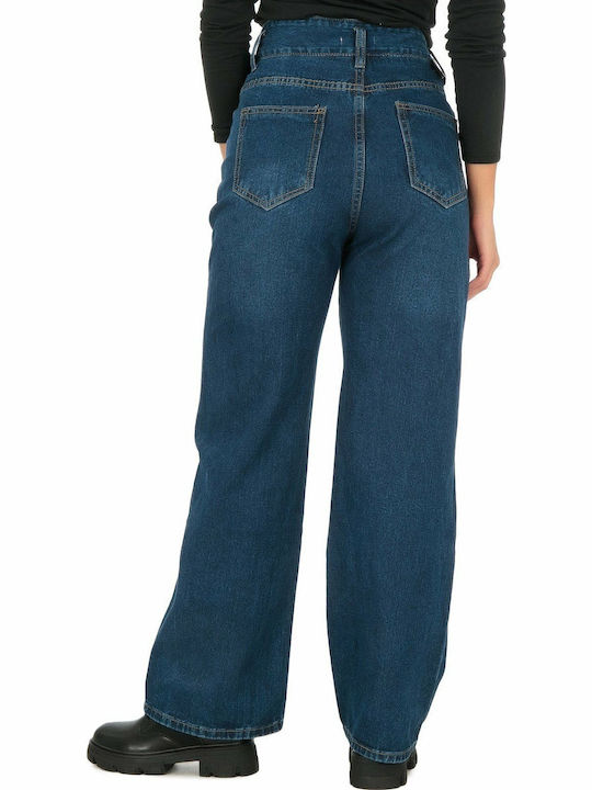 High Waist Women's Jean Trousers