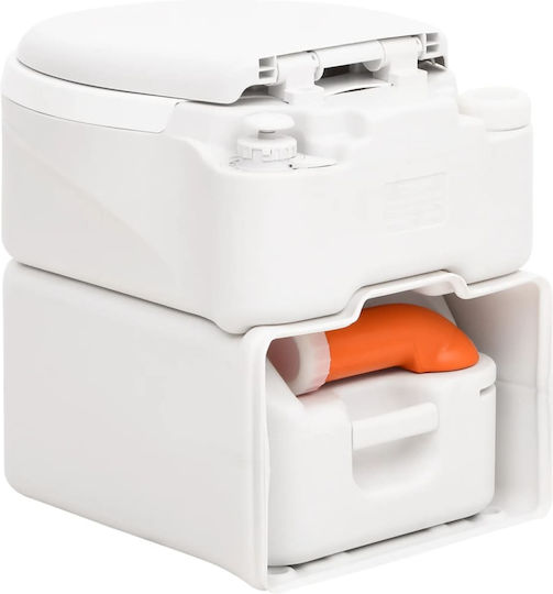 vidaXL Chemical Toilet Integrated from HDPE & PP 24lt