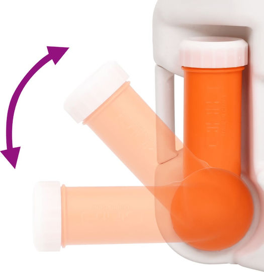 vidaXL Chemical Toilet Integrated from HDPE & PP 24lt