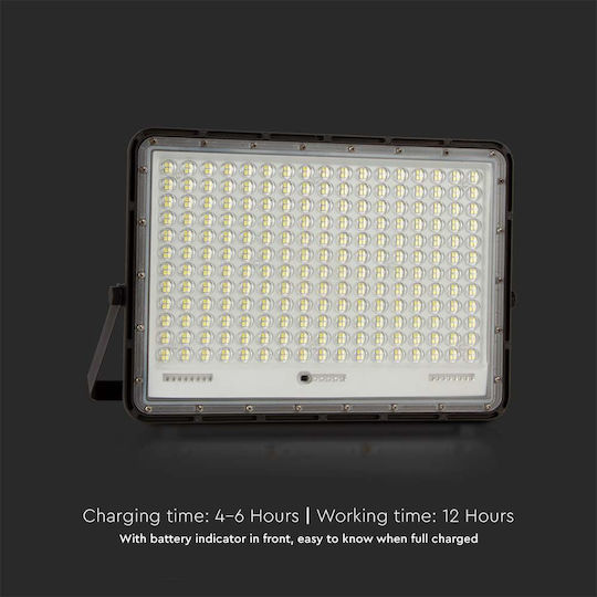 V-TAC Στεγανός Ηλιακός Προβολέας LED 30W Φυσικό Λευκό 4000K IP65