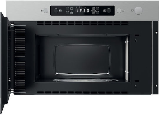 Whirlpool Built-in Microwave Oven with Grill 22lt Inox
