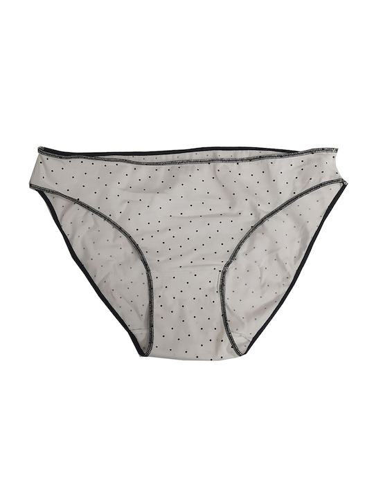 Cotonella Mini Zodiac Cotton Women's Slip 3Pack Grey/White/Black