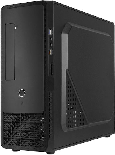 Chieftec Uni UC-03B-OP Midi Tower Компютърна Кутия Черна