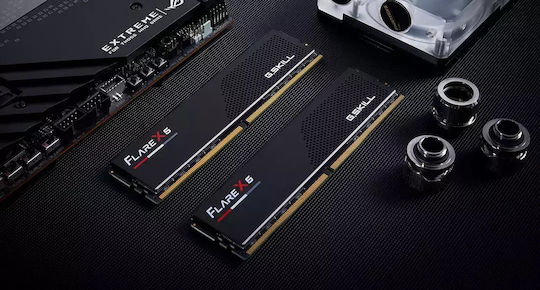 G.Skill Ripjaws S5 48GB DDR5 RAM с 2 модула (2x24GB) и Скорост 6000 за Настолен Компютър