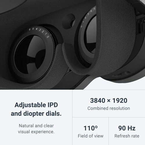 HTC Vive XR Elite Autonom Cască VR 128GB pentru Mobil cu Controller