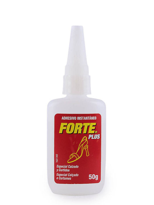 Adhesive Forte Plus DM cianocrilat 50ml Produse pentru îngrijirea încălțămintei WHITE