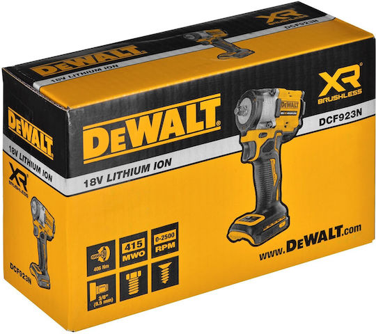 Dewalt Impact Wrench Battery 18V Solo with Socket 3/8"