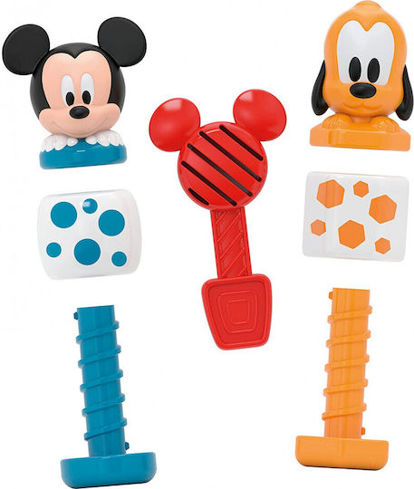 Baby Clementoni Stacking Toy Mickey & Pluto Build & Play for 18++ Months