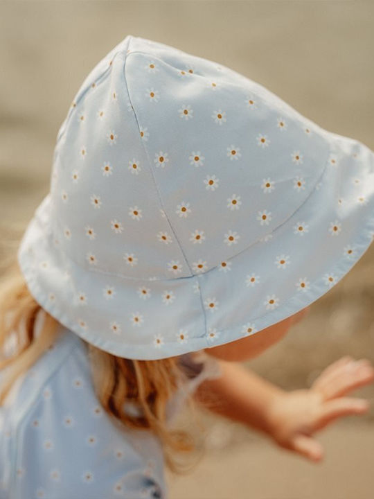 Little Dutch Kids' Hat Bucket Fabric Sunscreen Light Blue