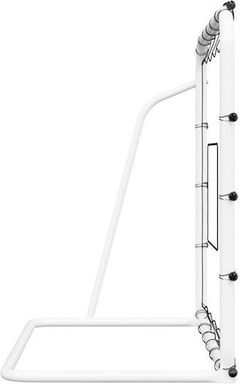 vidaXL Τέρμα Ποδοσφαίρου 184x61x123cm 1τμχ